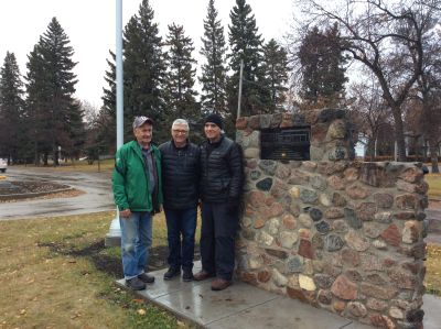 Cairn relocation and dedication