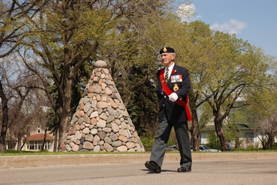 Without this man none of the events of this day would have been possible. Bravo Zulu Comrade Wyatt.